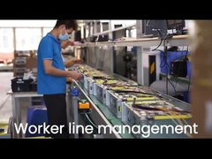 UL-certificering 51.2V 100Ah gestapelde LiFePO4 energieopslagbatterij