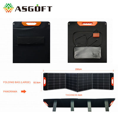 Vouwbaar Silicium Photovoltaic Monocrystalline PV Comités Systeem 200W 300W