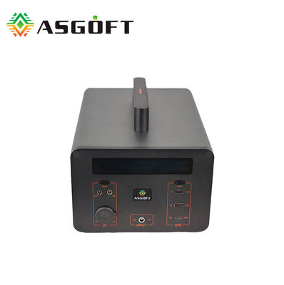 220V de openlucht Zonnegenerator 12V 5A van de Batterij Draagbare Krachtcentrale 1000w