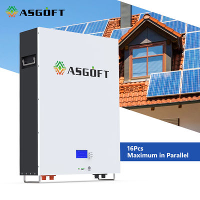 Hybride Zonnebatterij 51,2 V 48 Volt 5KWh van Powerwall van het Netlifepo4 Lithium