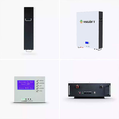 Hybride Zonnebatterij 51,2 V 48 Volt 5KWh van Powerwall van het Netlifepo4 Lithium
