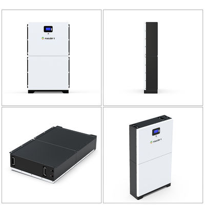 De stapelbare Vloertype Lifepo4 Powerwall Opslag 280AH 48V van de Lithiumbatterij