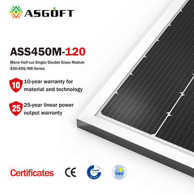 Flexibele Zonne Monocrystalline PV Comités Mono Halve Cel 100watt 150 Watts 500w voor de Opslagsysteem van de Huisenergie