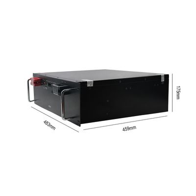 Het lichtgewichtpak van de het Lithium200ah 48V Lifepo4 Batterij van de Energieopslag voor Golfkar
