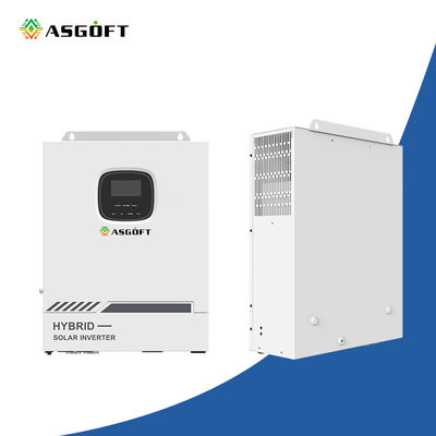 De Hybride Zonneomschakelaar van 5.5KW 5.5KVA MPPT van Net op Net 80A 500VDC
