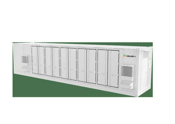 Containerized Zonne Hybride BESS Battery Storage Inverter System 300 KWu 500kwh 1MWH