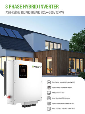 van de de Omschakelaars48v 240v Energie van 7kw 8kw 10kw 15kw Hybride Zonne de Opslag Gespleten Fase