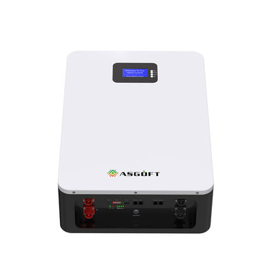 van 48v 51V Lifepo4 de Ingebouwde BMS Powerwall With Lcd Vertoning van het de Batterijlithium 100Ah 5.12kwh 10kw