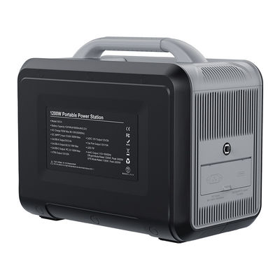 van de de LastenKrachtcentrale van 1200W 2000Wh 5V 12V de Machtsbank voor Openlucht de Voeding Draagbare Lader van USB*4 PD*4 DC*2