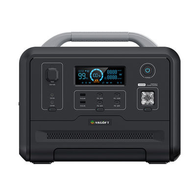 van de de LastenKrachtcentrale van 1200W 2000Wh 5V 12V de Machtsbank voor Openlucht de Voeding Draagbare Lader van USB*4 PD*4 DC*2