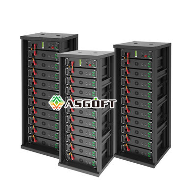 Hoogspanning 15kwh-750kwh Lithium Iron Battery Pack Lifepo4 51.2v 100Ah Rack Mounted Battery Lithium Ion Battery