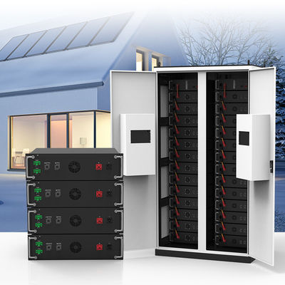 100kwh commerciële zonne-energieopslagbatterij 200KWH Lifepo4 Hybrid Inverter Battery Energy System