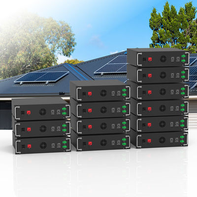 Hoogspanning 15kwh-750kwh Lithium Iron Battery Pack Lifepo4 51.2v 100Ah Rack Mounted Battery Lithium Ion Battery