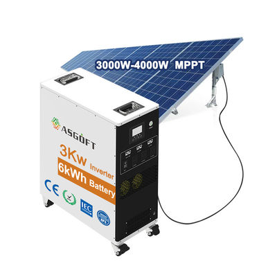 3000W zonne-energiecentrale Generator 86kg 0C~55C Ladingstemperatuur