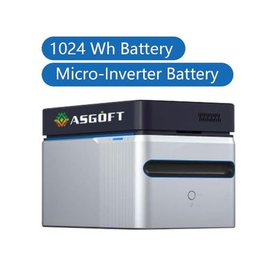 Plug and play 800w balkon zonnepaneel met batterij en omvormer