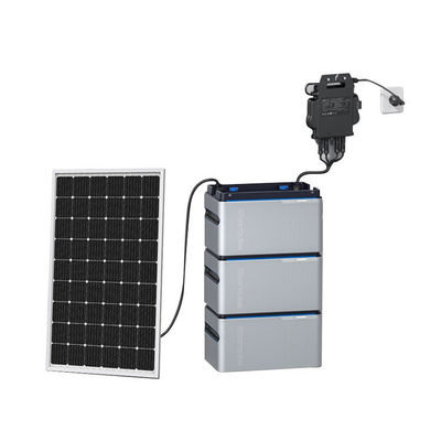 Micro-omvormer energieopslagbatterij Balkon Zonne-energie portable power station