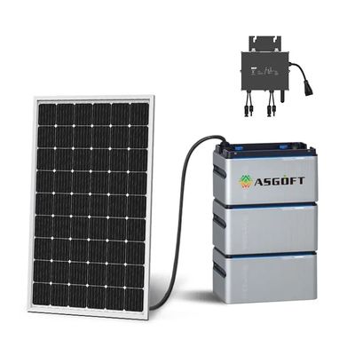 Micro-omvormer Zonne-energiecentrale 800W energieopslagbatterij