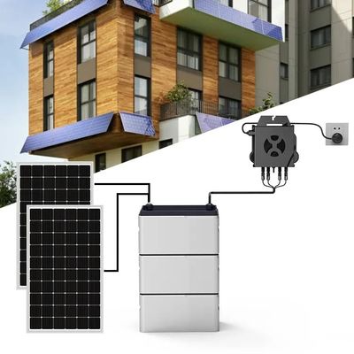 Duitse magazijn micro-omvormer 800w Balkonkraftwerk op het net zonne-systeem voor balkon
