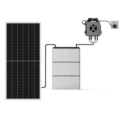 800w Balkon Zonne-energiesysteem Micro-omvormer Compleet Balkonkraftwerk