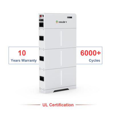 Ess Lifepo4 Lithium Ion 10kWh 20kWh gestapelde hoogspanningsbatterij