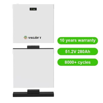 Duits magazijn 48V 280Ah 15kWh Smart Home energieopslag LiFePO4 Lithiumbatterie