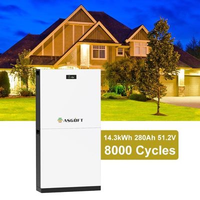 10 jaar garantie 8000+ cycli 48V 15kWh energieopslag systeem batterijpakket