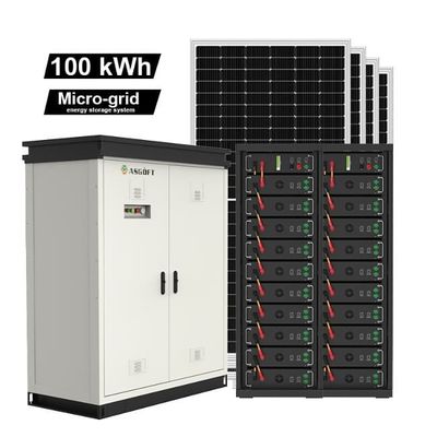 Fabriek zonne-energie energieopslag systeem Compleet 50kW 60KW 70KW 100KW Hybride